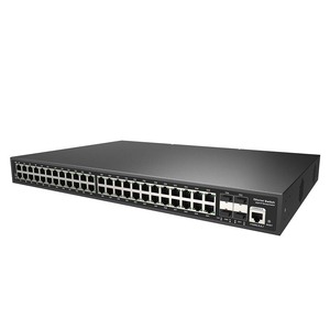 Switch Ethernet Fibre Géré L2+ 52 Ports Full Gigabit, 48 Switches Réseau RJ45 et 4 Ports SFP 100/1000Base-X - Product Image 2