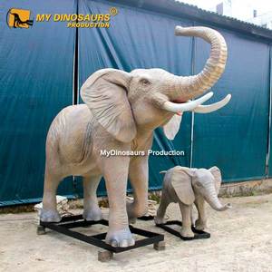R Spookhuis Animatronic Attractie Realistische Animatronic Olifant - Product Image 5