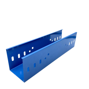 Plateau de câblage industriel et scolaire grand format, ignifuge, galvanisé et thermolaqué, personnalisable, marque HF, 600x150mm, 80 pièces - Product Image 3