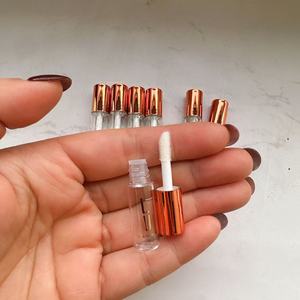 Tube de brillant à <span class=keywords><strong>l</strong></span>èvres transparent Jinlan Spot-on mignon de 1,2 ml en plastique or rose avec bouchon à vis, mini tube <span class=keywords><strong>doré</strong></span> pour emballage de couleur à <span class=keywords><strong>l</strong></span>èvres - Product Image 6