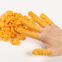 Gants de sécurité en caoutchouc isolés jetables, antidérapants, antistatiques, en latex, pour usage électronique en usine