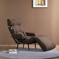 Fauteuil inclinable multifonction pliable Kino OEM ODM pour hôtel, villa, complexe hôtelier, projet commercial, sur mesure, vente en gros, directement de l'usine