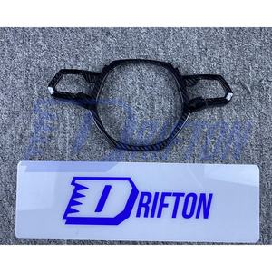 Replacement Carbon Fiber Steering <b>Wheel</b> Center <b>Trim</b> For Lamborghini Huracan LP580 LP610 EVO Performante Tecnica STO - Product Image 3