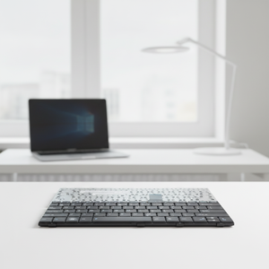 แป้นพิมพ์คอมพิวเตอร์เราเลย์เอาต์สำหรับ Asus Eee <span class=keywords><strong>PC</strong></span> 1005HA 1005HAB 1008HA 1001HA 1001P 1001PX 1001PE 1005P - Product Image 3