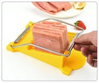 Nieuwe design plastic handmatige multifunctionele vleessnijder met roestvrijstalen mes voor bakken - makkelijk schoon te maken