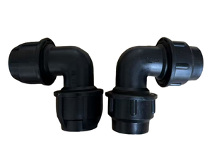 Coude à angle droit en polyéthylène de haute qualité, résistant à la pression et respectueux de l'environnement, raccords de tuyauterie à connexion rapide - Product Image 2