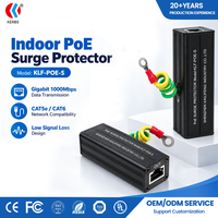 Parafoudre industriel Ethernet SPD léger 0,3 kg, fabricant avec 14 ans d'expérience, Imax 5kA IEC 61643-31 pour station de contrôle PLC