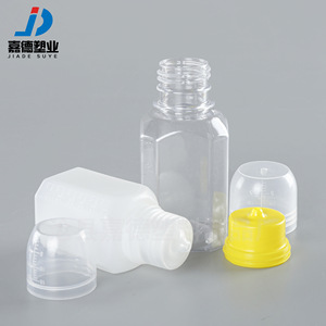 Fish bait plastic <b>bottle</b> 60ml pointed spout transparent fish bait <b>small</b> plastic <b>bottle</b> 100ml square transparent fish food fish - Product Image 3