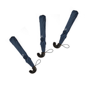 Paraguas de Golf Manual 2X Plegable, Moderno, para Regalo Empresarial, con Mango Curvo en Forma de Media Luna, 105 cm de Diámetro Abierto, Personalizable - Product Image 3