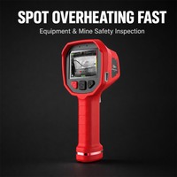 Cámara de inspección de fugas de gas petroquímico TIG10 640x512 IR CH4 SF6 NH3 Etileno con imagen, 0.86kg, IP67, Láser, Brújula, WiFi