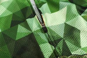 Maillot de Ciclismo Unisex de Manga Corta, Verde con Estampado Geométrico de Camuflaje, Transpirable, de Secado Rápido, Corte Ajustado, Profesional para Ciclismo de Carretera - Product Image 4