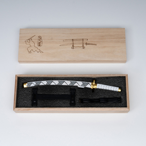 Abridor de Cartas D-emon S-layer Mini Katana, Compacto y Exquisito, en Caja de Madera - Product Image 5