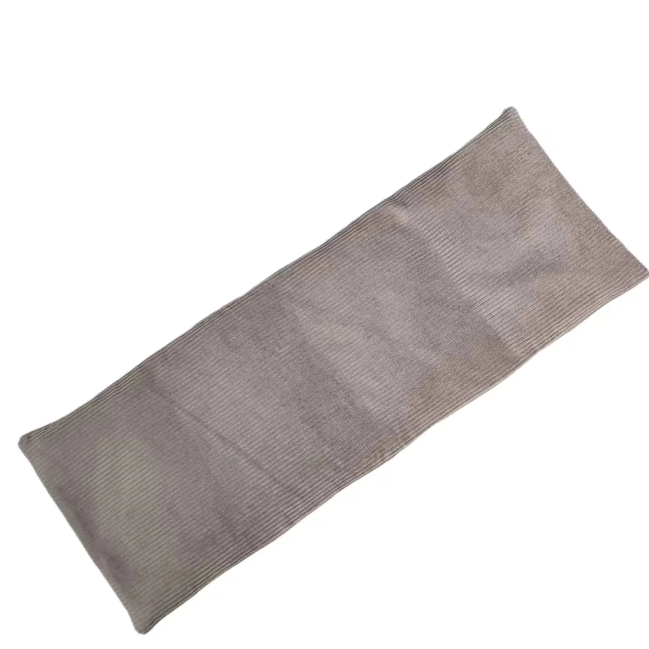 Travesseiro flexível reutilizável de alta qualidade, saco de calor personalizado para pescoço, algodão e trigo, com sementes para terapia térmica, descanso do pescoço