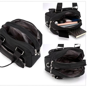 批发定制徽标 Tas Wanita 时尚女式手提包尼龙拉链防水斜挎包女式 - Product Image 4