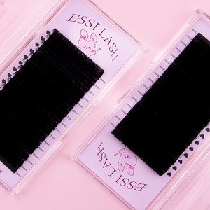 Extensions de cils en velours ESSI LASH, super douces et moelleuses, plateaux de cils individuels en cachemire pour un volume intense - Product Image 4