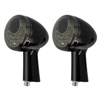 Feu de freinage de jour à LED pour moto, adapté à la modification des clignotants arrière de la série Harley Sportster, Softail et Dyna