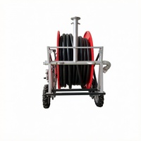 YUNLIU JP75-100 Chariot d'arrosage automoteur, machine d'irrigation agricole, arroseur à tambour mobile pour grandes surfaces agricoles