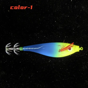 Aparejos 10Cm/10G pulpo modelo Egi Camarón calamar Jig anzuelo señuelo de pesca - Product Image 2