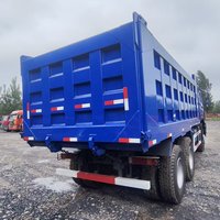 Camion benne HOWO 6x4 d'occasion remis à neuf, 371 CV Euro III pour flotte de construction