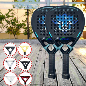 Racchetta da <span class=keywords><strong>Padel</strong></span> in Fibra di Carbonio 12K Leggera, Bestseller, Produzione OEM, Raqueta De <span class=keywords><strong>Padel</strong></span> in Eva e Fibra di Vetro - Product Image 1