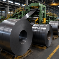 Bande de tôle d'acier au carbone laminée à froid de fabrication chinoise pour le stampage et la fabrication de pièces industrielles