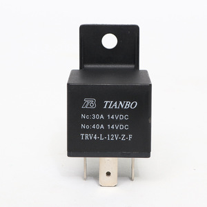 <span class=keywords><strong>Relay</strong></span> Otomotif TRV4 L-24V-Z-F Skywave - Kontak Paduan Perak <span class=keywords><strong>30A</strong></span>/40A Arus Saklar Maksimum 12VDC/14VDC Langsung dari Pabrik - Product Image 1