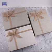 Boîte cadeau personnalisée de haute qualité Emballage de sac à main Boîte en papier kraft Petite boîte d'emballage cadeau recyclée avec logo personnalisé