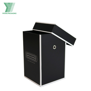 Custom size gift box set round packaging box square lid and base paper cardboard box with your own logo