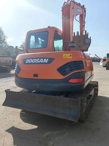 Mini pelle sur chenilles Doosan DX75 d'occasion originale hydraulique en Chine avec des composants de roulement central - Product Image 3