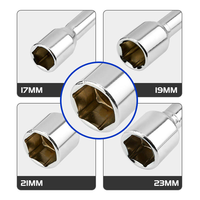 Clé à écrous croisés pliable WANPU 17-23 mm, clé à écrous télescopique en acier à haute teneur en carbone, vente en gros d'usine OEM/ODM pour le changement de pneus