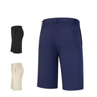 Shorts de golf décontractés pour hommes, imperméables, extensibles, taille mi-haute, respirants, de haute qualité, en nylon élastique à séchage rapide