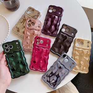 Funda Protectora de TPU con Efecto Ondulado y Barniz para <span class=keywords><strong>iPhone</strong></span> 17 16 15 14 13 <span class=keywords><strong>12</strong></span> 11, de Alta Calidad, Resistente a Golpes, Estilo Ins - Product Image 6