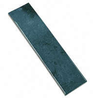 Carreaux muraux 75x300mm bleus effet métro, en céramique brillante, pour cuisine, salle de bain, restaurant, hôtel, faits à la main