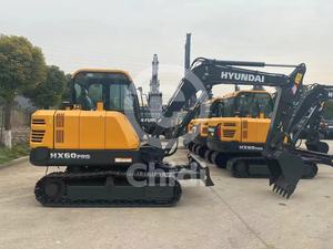 Mini pelleteuse d'occasion 2022 Hyundai HX60 originale de 6 tonnes à vendre - Product Image 4