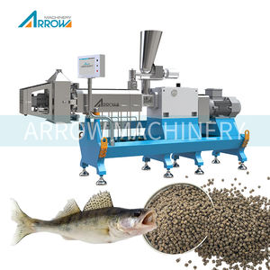 Ligne de production complète d'extrusion et de pelletisation d'aliments aquatiques, solution d'extrusion entièrement automatisée à haute efficacité intégrée - Product Image 1
