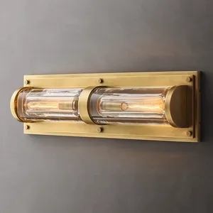 Indoor Modern Luxury Wall Light Brass Wall Lamp Savile Grand Round Sconce Wall Lamp Hotel