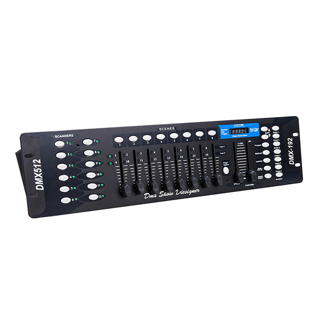 DJ Equipment 512 Console Manual Portable Stage Lighting Party KTV Bar DJ192 DMX Controller