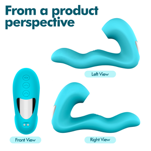 Многофункциональный вибратор для точки G с функциями всасывания, постукивания и вибрации, секс-игрушка для женщин - Product Image 2