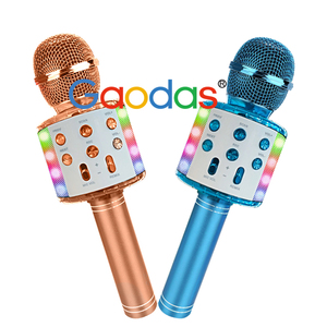 High Quality Home Magic Sing Controllable Led Lights Mini Mixer for Home Party Ktv Music Singing Playing - Product Image 1