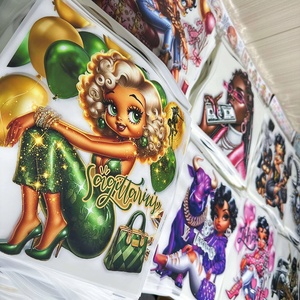 Custom Plastisol Heat <strong>Transfer</strong> <strong>Sublimation</strong> Designs <strong>Ready</strong> to <strong>Press</strong> for Clothing for LOGO Various Textiles-Durable &amp; Eco-Friendly - Product Image 3