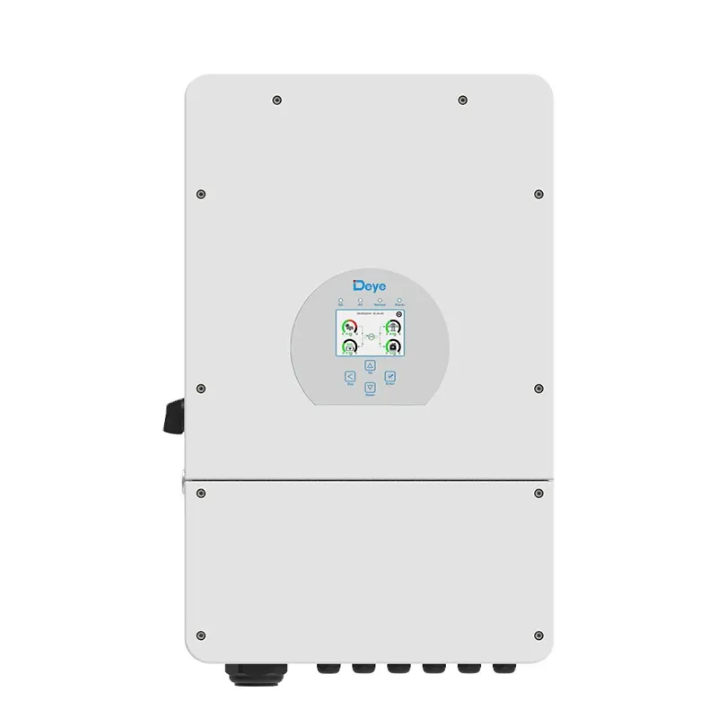 Deye SUN-7.6K-SG01LP1-US อินเวอร์เตอร์พลังงานแสงอาทิตย์ไฮบริดแบบเฟสเดียว2 MPPT