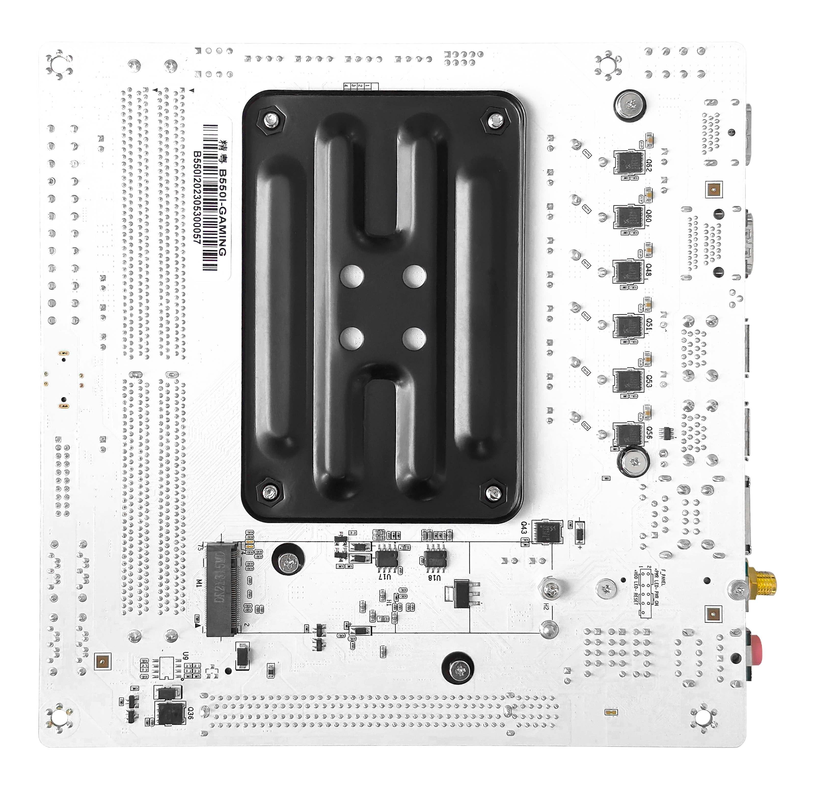 Placa-Mãe JGINYUE B550 AM4 Mini ITX Compatível com Processadores