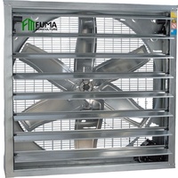 Ventilateur extracteur mural à grand débit d'air pour climatisation, ventilation industrielle et refroidissement, avec volet, pour serres, usine OEM ODM