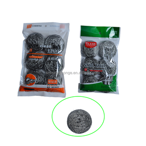 Penjualan terlaris piring baja tahan karat SS410 kawat penggosok piring bola penggosok untuk membersihkan piring - Product Image 1