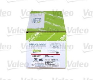 Plaquettes <span class=keywords><strong>de</strong></span> <span class=keywords><strong>frein</strong></span> arrière <span class=keywords><strong>VALEO</strong></span> 208107 A0004208200 pour MERCEDES-BENZ Classe C - Product Image 4