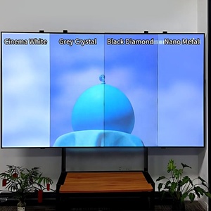 Màn chiếu cố định khung đen ALR Black Diamond 2025, viền siêu mỏng 7MM, chống ánh sáng xung quanh, hỗ trợ 4K 8K 3D HD, dùng cho máy chiếu thông thường - Product Image 5