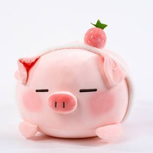 国境を越えた新しいピンクの豚のぬいぐるみ、柔らかくて可愛いぬいぐるみ、ギフト枕、誕生日プレゼント、ユニセックス向け - Product Image 5