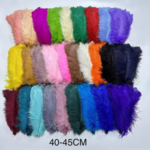 Trois mille plumes écologique 15-80cm grandes plumes d'autruche blanches décoration pour mariage allée Photo accessoires salon - Product Image 4