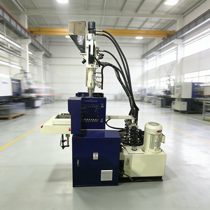 25 tonnes multi-matériaux accessoires de produits jouets machine verticale automatique de moulage par injection de plastique à glissière unique pour petites pièces - Product Image 1