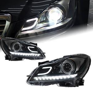 Kit de Reequipamiento de Faros Delanteros para Automóviles Universal Racing Car BQD03, Conjunto de Faros Delanteros LED para Mercedes-Benz W204 2011-2014 - Product Image 2